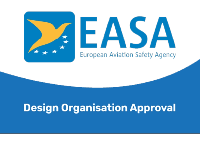 EASA Design Organisation Approval certificate artwork